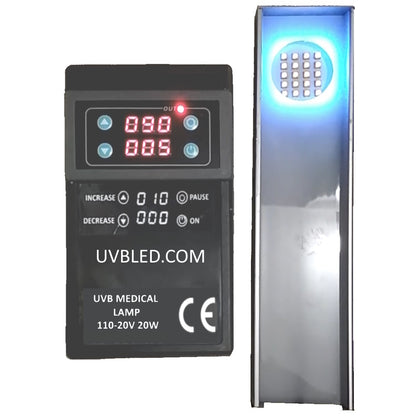 Medical skin lamp 20 × 20 cm in 20 seconds