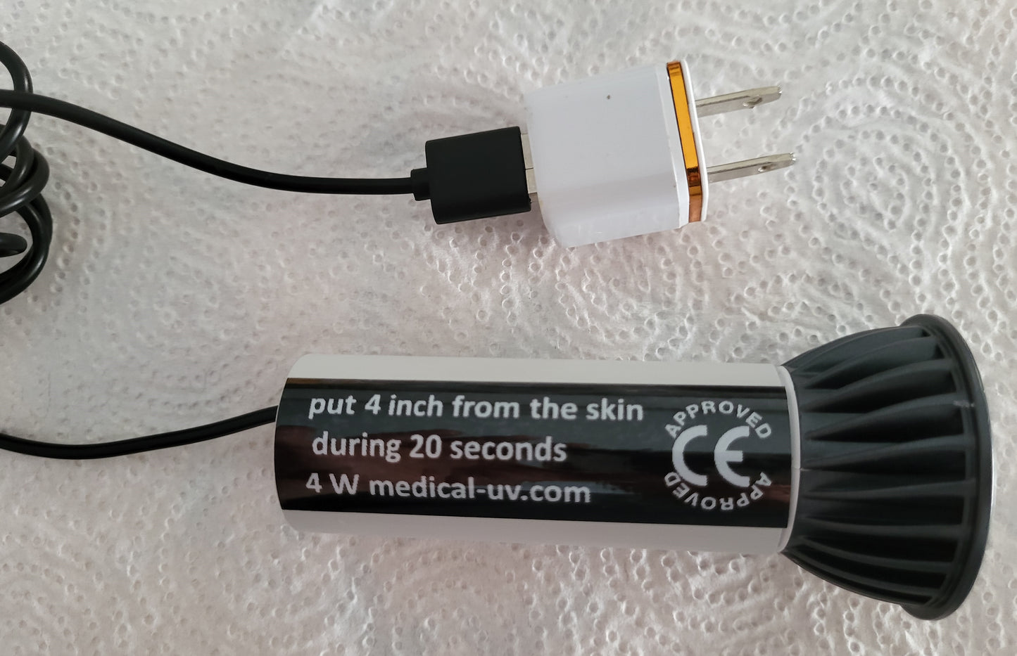 Medische Lamp voor Huidziekten Psoriasis Eczeem Acne 4 Watt